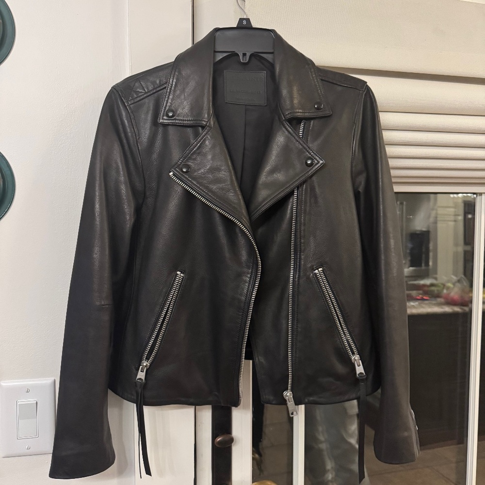 All Saints Leather Jacket